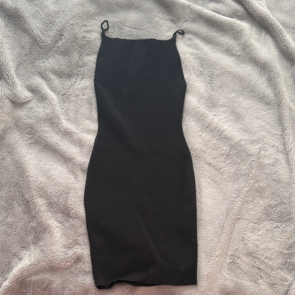 Zara Black Sleeveless Dress